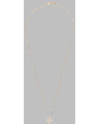 Tory Burch - Necklace Moondance Pendant Brass Necklaces - Lyst