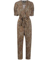 Maison Scotch Synthetic Captain Jumpsuit in Black - Lyst