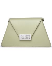 MM6 by Maison Martin Margiela - Green Leather Bag - Lyst