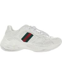 Gucci - Low Top Sneaker Leather Calf Trainers - Lyst