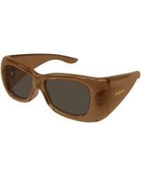 Saint Laurent - Sunglasses Square Full Rim, Shiny Frame And Lens Sl901Howl017 - Lyst