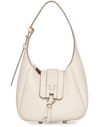Hogan - Trend Mini Leather Hobo Bag<Br - Lyst