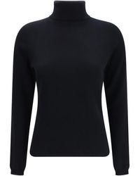 Allude - Cashmere Turtleneck Sweater Kashmir/Capra Hircus - Lyst