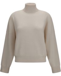 Brunello Cucinelli - Cashmere Turtleneck Sweater Kashmir/Capra Hircus - Lyst