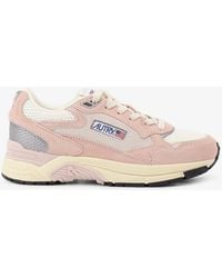 Autry - Hyperway Low Mesh E Suede Sneakers - Lyst