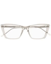 Saint Laurent - Sl 737 Mica Thin Opt Linea Sl Logo Eyeglasses - Lyst
