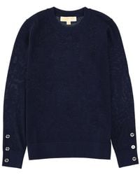 MICHAEL Michael Kors - Wool Jersey Merino Jumpers - Lyst