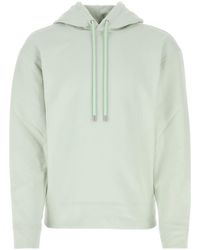 Lanvin - Mint Cotton Sweatshirt - Lyst
