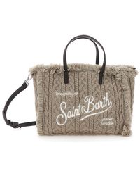 MC2 Saint Barth - Shoulder Bag Colette Wool Braid N Polyester - Lyst