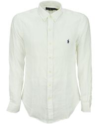 Polo Ralph Lauren - Slim Fit Linen Shirt - Lyst