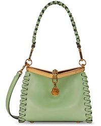 Etro - Green Vela Mini Bag With Thread Work - Lyst