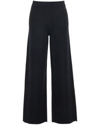 P.A.R.O.S.H. - P.A.R.O..H. Pants With Pull-On Design And Wide Leg - Lyst