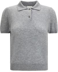 Allude - Cashmere Polo Shirt - Lyst