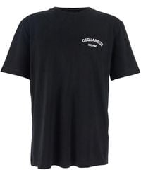DSquared² - Cotton Tee - Lyst