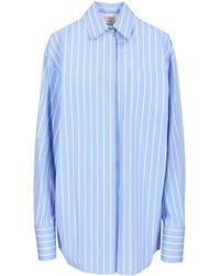 Sportmax - Striped Cotton Poplin Shirt - Lyst