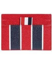 Thom Browne - Leather Card Holder - Lyst