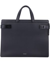 Ferragamo - Briefcase With Gancini Buckles - Lyst