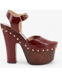 Chloé - Meret Sandals With Oversized Platform - Lyst