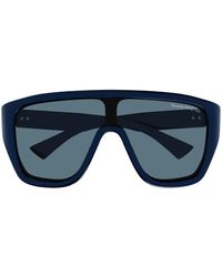 Alexander McQueen - Aviator Frame Sunglasses - Lyst
