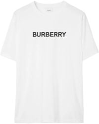 Burberry - Cotton T-Shirt - Lyst