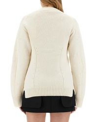 Helmut Lang - Tailored Cardigan Wool Jumpers - Lyst