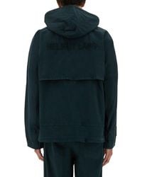 Helmut Lang - Hooded Windbreaker Jacket Cotton - Lyst