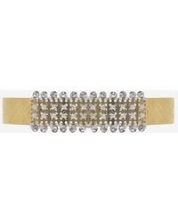L'EIGHT STUDIO - Bracelet With Micro-Stud Panel Steel - Lyst