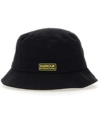 Barbour - Bucket Hat With Logo - Lyst
