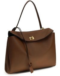 Balenciaga - Top Handle Shoulder Bag Rodeo Calf Leather - Lyst