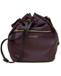 Burberry - Bucket Bag Polyamide (Nylon) Bucket-Bags - Lyst