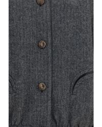 Blazé Milano - Blazè Milano Coiba Herringbone Wool Blend Jacket - Lyst