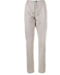 Eleventy - Stretch Dove- Trousers With Drawstring - Lyst