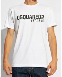 DSquared² - Cool Fit Logo T-Shirt - Lyst