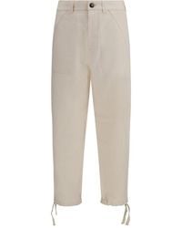 Brunello Cucinelli - Linen Casual Pants - Lyst