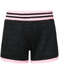 Moschino - Cotton Blend Shorts - Lyst
