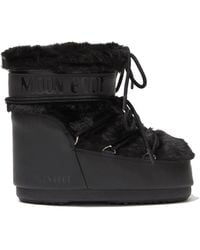 Moon Boot - Icon Faux Fur Snow Boots Upper: Modacrylic - Lyst
