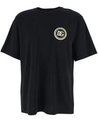 Dolce & Gabbana - T-Shirt With Logo - Lyst