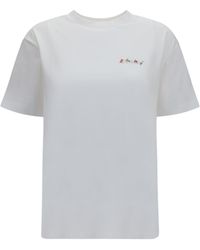 Off-White c/o Virgil Abloh - Arrow Flower T-Shirt - Lyst
