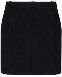 Fendi - Ff Jacquard Mini Skirt - Lyst