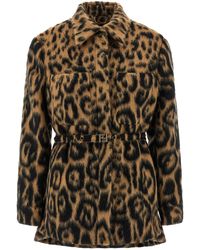 Fendi - Animalier Jacket - Lyst