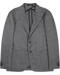 Tagliatore - Blazer Montecarlo Linen Jacket - Lyst