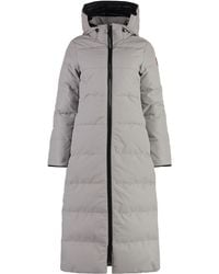 Canada Goose - Mystique Long Hooded Down Jacket - Lyst