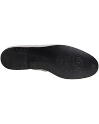 Dolce & Gabbana - Leather Dg Logo Slip On Loafers Shoes - Lyst