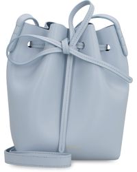 Mansur Gavriel - Bucket Leather Mini Crossbody Bag - Lyst