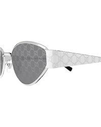 Gucci - Sunglasses Metal (Other) Eyewear - Lyst