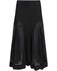 Our Legacy - Petti Skirt Ethereal Veil Lyocell; Polyester - Lyst