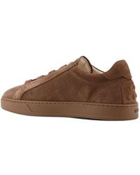 Tod's - Leather Sneakers - Lyst