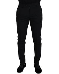 Dolce & Gabbana - Elegant Wool-Blend Trousers - Lyst