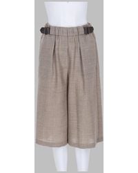 Alysi - Shorts Wool And Linen Blend - Lyst
