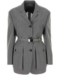 Prada - Jackets And Vests - Lyst